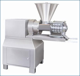 Single Screw Axial Extruder with Side Discharge